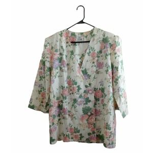 In Cinq Womens 80s Blazer Jacket Shoulder Pads